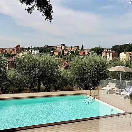 빌라 Le Tortore Privata Lusso Piscina Relax 시에나